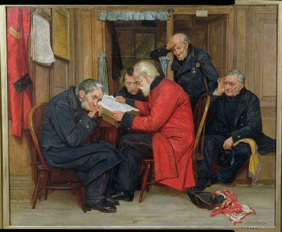 Chelsea-Pensionäre in den langen Stationen, 1879 von Ellen Conolly